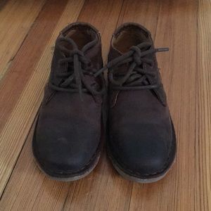Boys 8 T Kenneth Cole Brown Leather Shoes